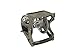 Suncast Handler Durable Hard Plastic Wall Mounted Outdoor Retractable Garden Hose Reel with Storage Tray and 200 Feet Hose Capacity, Taupe