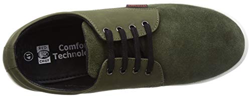 Image of Red Chief Leather Casual Sneaker Shoe for Men