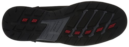 Lugz Bota masculina Zeolite Mid Fashion, Preto/Carvão, 6.5