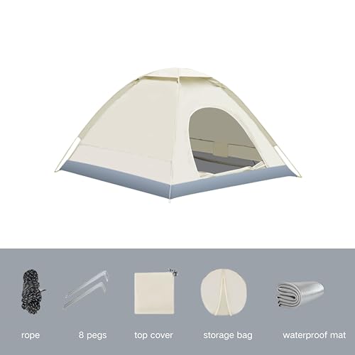 Carpa de Camping Outdoor con Doble Puerta y Protección Impermeable miniatura 2