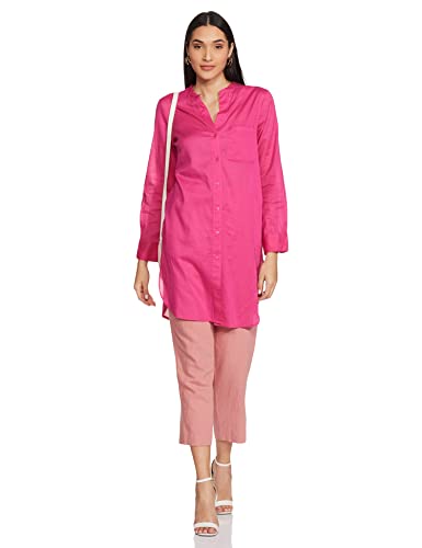 Image of Marks & Spencer Women's Cover Up Kurta (T52 7384 White M)