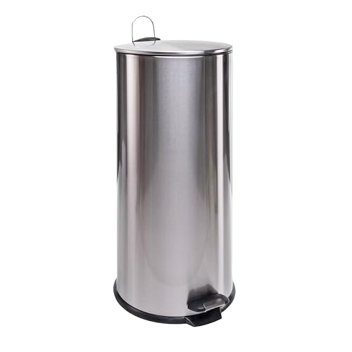 Erreke Cubo de Basura de 30 L, Acero Inoxidable SS410, Cubo Basura Cocina, Revestimiento Anti...