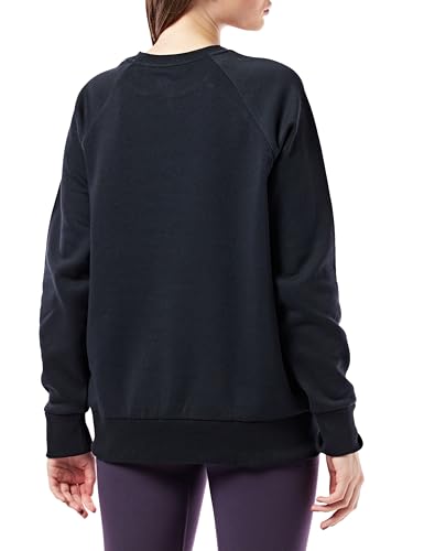 Under Armour Women's Rival Fleece Crew, 001 Black, SM - image 3