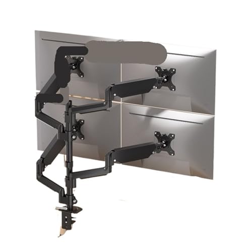 Support écran multiple et quadruple moniteur de bureau ajustable