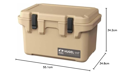 アイリスオーヤマ(IRIS OHYAMA) 【5.6日保冷】 アイリスオーヤマ HUGEL クーラーボックス 20L ベージュ クーラーボックス レジャークーラー アウトドア キャンプ 大型 スポーツ TC-20 8枚目