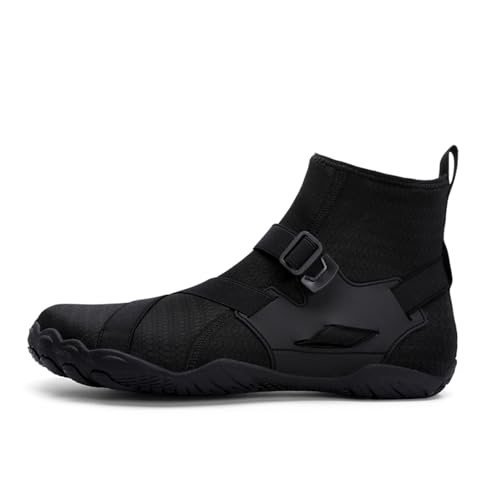 UMANPOO Men Water Shoes Women Barefoot Slip on Sneaker Swim Aqua Beach Running Walking Hiking Cycling Non Slip High Top2