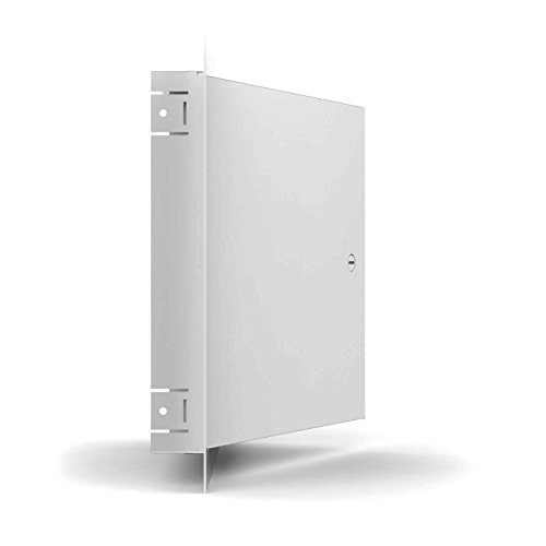 Acudor Ed0606Scpc Ed-2002 Metal Access Door 6X6, Galvanized Steel, 8" Height, White #TOP3