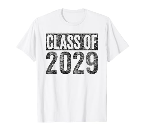 Class Of 2029 Graduate Shirts for Seniors 2029 Graduation Maglietta