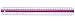 Produktbild LINEX Lineal Super Ruler, 10er Pack, 30 cm, Acryl-Kunststoff, pink