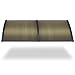 Yescom 79x40" Door Window Outdoor Awning 2 Whole Hollow Polycarbonate Sheets Cover UV Rain Snow Protection