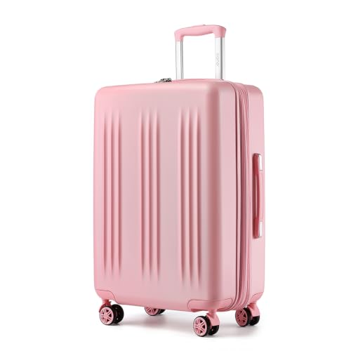 Image of Kono 28 Inch Large Checked Luggage with Spinner Wheels Expandable TSA Lock