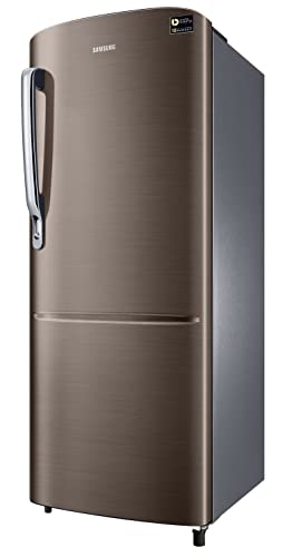Image of Samsung 223L 3 Star Inverter Direct-Cool Single Door Refrigerator Appliance (RR24C2723DX /NL,Luxe Brown)