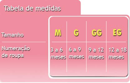 Fantasia Princesa Branca de Neve pra Bebê de Luxo (M 3-6 Meses)