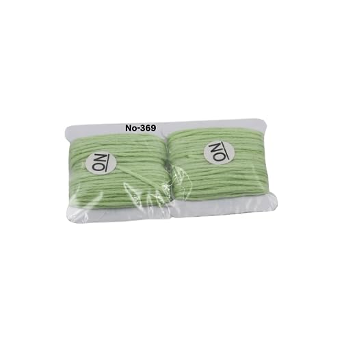 Image of Embroidery Floss Kit and Refills - Cotton Threads - DMC Color Coding for Cross Stitch, String Crafts, Friendship Bracelets