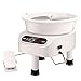 VEVOR Pottery Wheel Direct Drive 350W, 10 inch Ceramic Forming Machine with LCD Touch Screen Foot Pedal 50-300RPM Adjustable Speed, 18PCS Accessory Tools Kit for Adults Beginners, Craft Gift, White