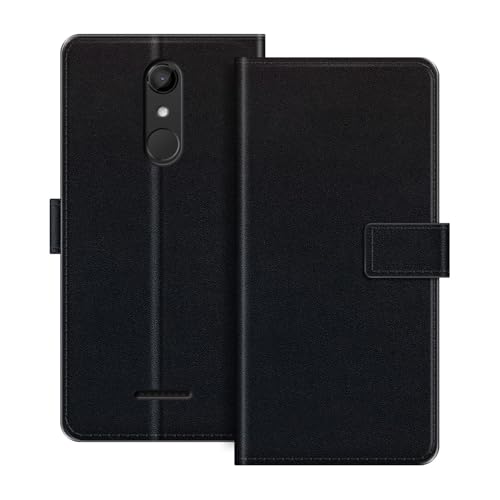 ESACMOT Étui Portefeuille en Cuir Compatible avec Wiko Upulse Lite Coque à Rabat avec Porte-Cartes et Support, Fermeture Magnétique, Étui Folio Antichoc...