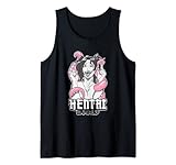 Ahegao face anime girl octopus attack gift for Hentai otaku Tank Top