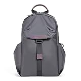 Lemuvlt Crossbody Messenger Bag for Women Men Travel Backpack Convertibale Sling Bag Travel Hiking Daypack，Water-Resistant (gray, small)