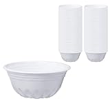 サンナップ 発泡どんぶり 汁物容器 600ml 100個(50個×2パック) 【 発泡丼 豚汁 芋煮 いも煮 お汁粉 海鮮丼 容器 振る舞い ふるまい 汁もの アウトドア イベント 使い捨て 】D-158