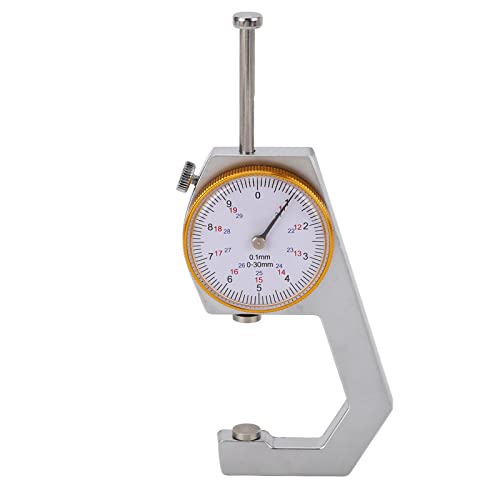 Flat Head Thickness Pocket Thickness Measuring Tool for Paper Film Leather 0?30mm