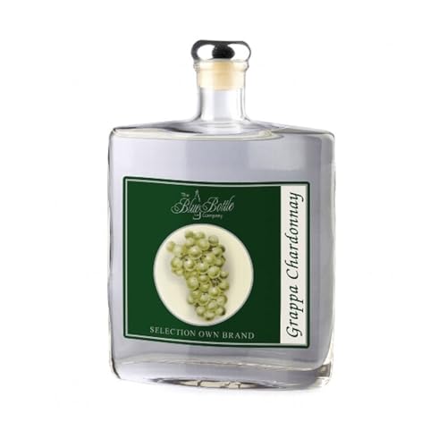The Blue Bottle Company Grappa Chardonnay, 40% Vol. 0,5 l
