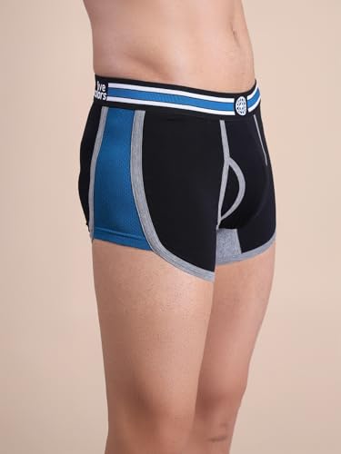Image of RUPA Colors Mens Premium Sporty Front Open Mini Trunks| Breathable Fabric | Super Stretchable | Pack of 2