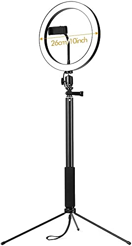 Anneau lumineux 10" LED dimmable à télécommande pour smartphone - 3