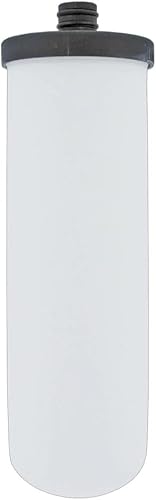 Doulton ¦ W9123085 ¦ Filtro de Vela de Cerámica Imperial 8 ½" ICP UltraCarb ¦ Elemento Hilo Corto ¦ 1586 ¦ Blanco ¦