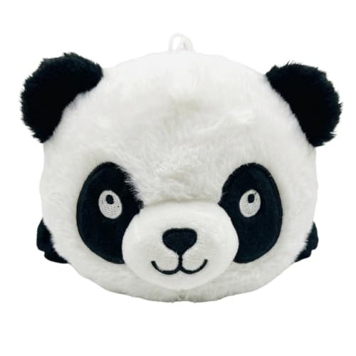 Image of Tickles Cute Sleeping Panda Soft Stuffed Plush Animal Toy for Kids Boys & Girls Birthday Gift (Size: 23 cm Color: Black & White)