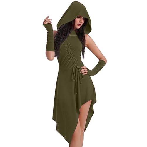 Vintage Witch Dress, Halloween Vampire Costume Women Plus Si