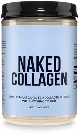 NAKED Collagen Peptides Protein Powder, 60 Servings, Pasture-Rais...