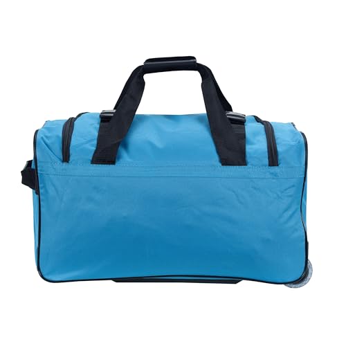 Image of Rockland Rolling Duffel Bag, Black, 22 inch