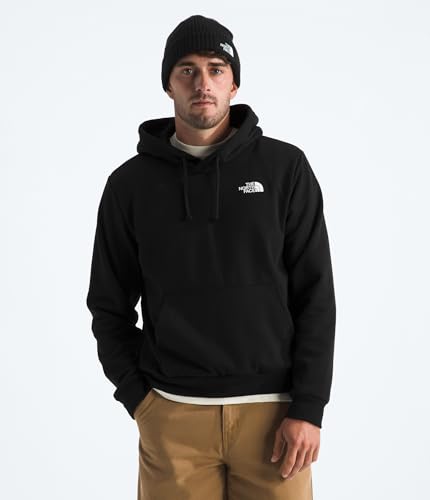 Image of THE NORTH FACE Men's Evolution Box Toss Fill Hoodie | Sweatshirt With 2 Piece Hood, Adjustable Drawcord, Kangaroo Hand Pocket