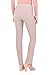 Rekucci Women's Ease Into Comfort Stretchy Straight Leg Office Pant with Tummy Control (12, Khaki)