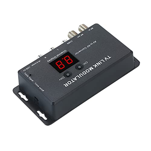 Modulador AV a RF HUIOP con extensor de infrarrojos TVLINK para conectar video 6