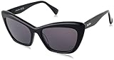 MAXMARA LOGO14 Gafas, Shiny Black, 57/18/145 para Mujer