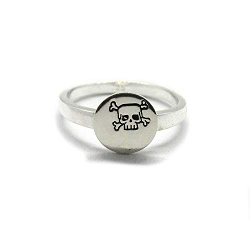 Bague crâne Empress argent 925 idéal pour vos soirées rock