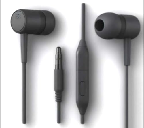 RODIO: Premium Affordable Wired Earphones with Mic - Immerse Yourself in Pure Sound - Made in India (Black)