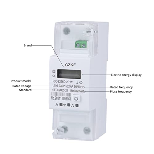 Moniteur de consommation d'énergie intelligent WiFi 65A DDS226D