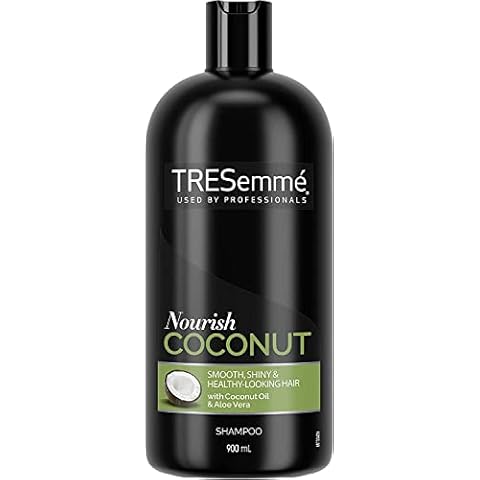 TRESemme Nourish Coconut no dyes or silicones Shampoo for all hair types including dry and damaged hair 900 ml Cover