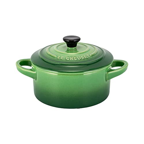 [ EN[[ ] Le Creuset  10cm ~jERRbg h 0.25L 250mL 71901104080100 ou[O[ Mini Round Cocotte Bamboo Green RRbg  Lb`pi 