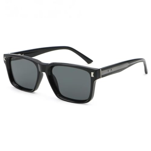 Lunettes de soleil carrées épaisses idée cadeau mode masculine et unisexe tendance