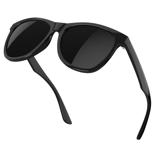 WISTON XXL Polarized Sunglasses for Big Heads Men 150mm Oversized Sun Glasses Wide Fit Large Face UV400 Protection 8140