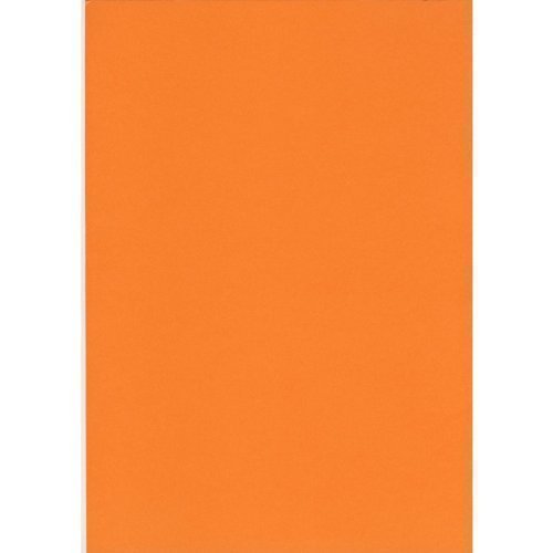 FIRE Orange A4 Coloured Craft Card 160gsm x 200 Sheets