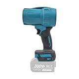 MidingChai Gebläse Akku für Makita 18V, Multifunktionale Tragbarer Laubbläser, 32000 U/Min, 500g Luftdruck, Handgebläse Stark zum Entfernen von Laub, Schnee, Staub, Autoinnenreinigung (ohne akku)