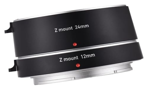 [Combinazioni versatili di tubi] Questo set include tubi da 12 mm e 24 mm che offrono opzioni flessibili for le tue esigenze di fotografia macro. usali singolarmente for un ingrandimento moderato o combinali for primi piani estremi. la possibilità di mescolare e abbinare i tubi offre infinite possibilità creative for catturare dettagli complessi.
