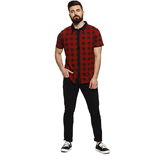 Image of Campus Sutra Men Button Down Shirt