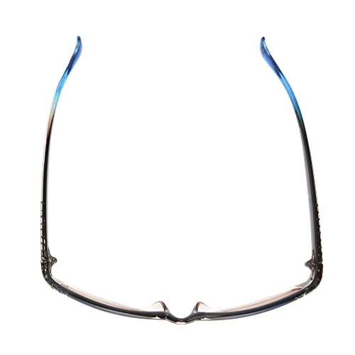 Panama Jack Women's Studded Square Sunglasses, Turquoise/Blue Crystal, 594