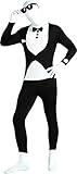 Tuxedo 2nd Skin Body Suit Adult Costume - X-Large