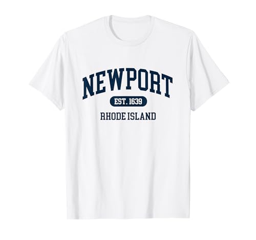 Vintage Retro Newport Rhode Island établie en 1639 T-Shirt